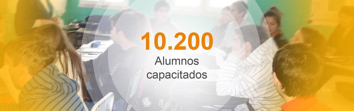 10.200 Alumnos capacitados